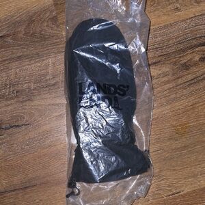 Lands' End Classic Black Mittens